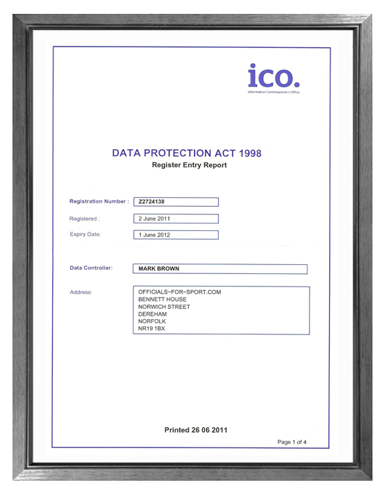 ICO Certificate ICO Certificate