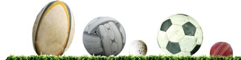 Picture of balls related to sports managed by whos-the-ref appointments software